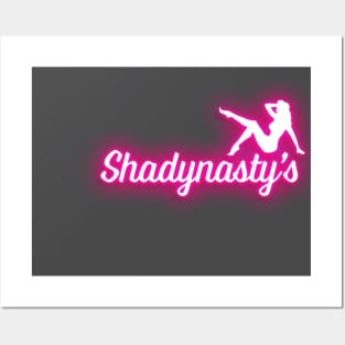 Shadynasty's Always Sunny Neon Pink Posters and Art